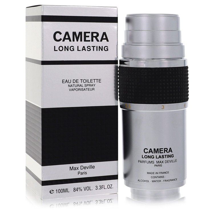Camera Long Lasting by Max Deville Eau De Toilette Spray 3.4 oz Camera Long Lasting by Max Deville Eau De Toilette Spray 3.4 oz